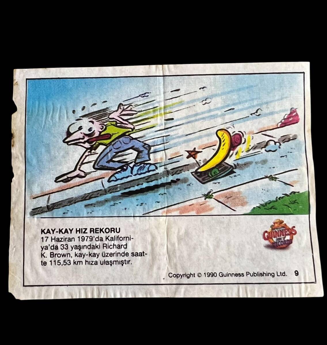 Guinness (DANDY) 1991 - Rekorlar Serisi No 9 # SKZ1962 - 3