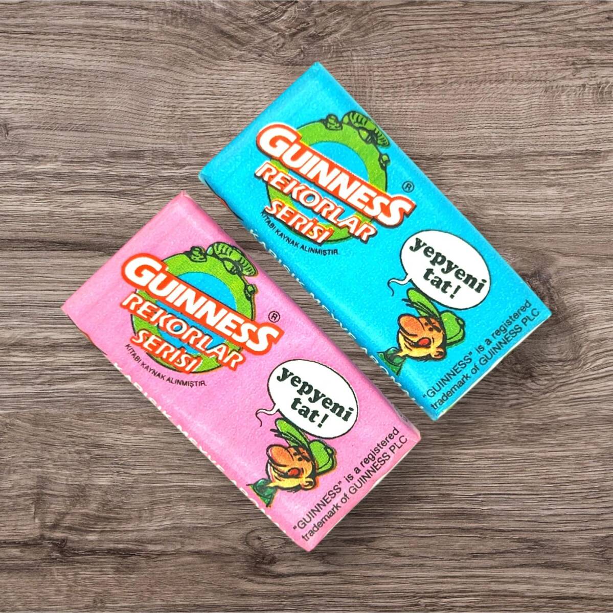 GUINNESS REKORLAR SERİSİ (DANDY) 1991 Şekerli Sakız Ful Set # SKZ1855 - 5