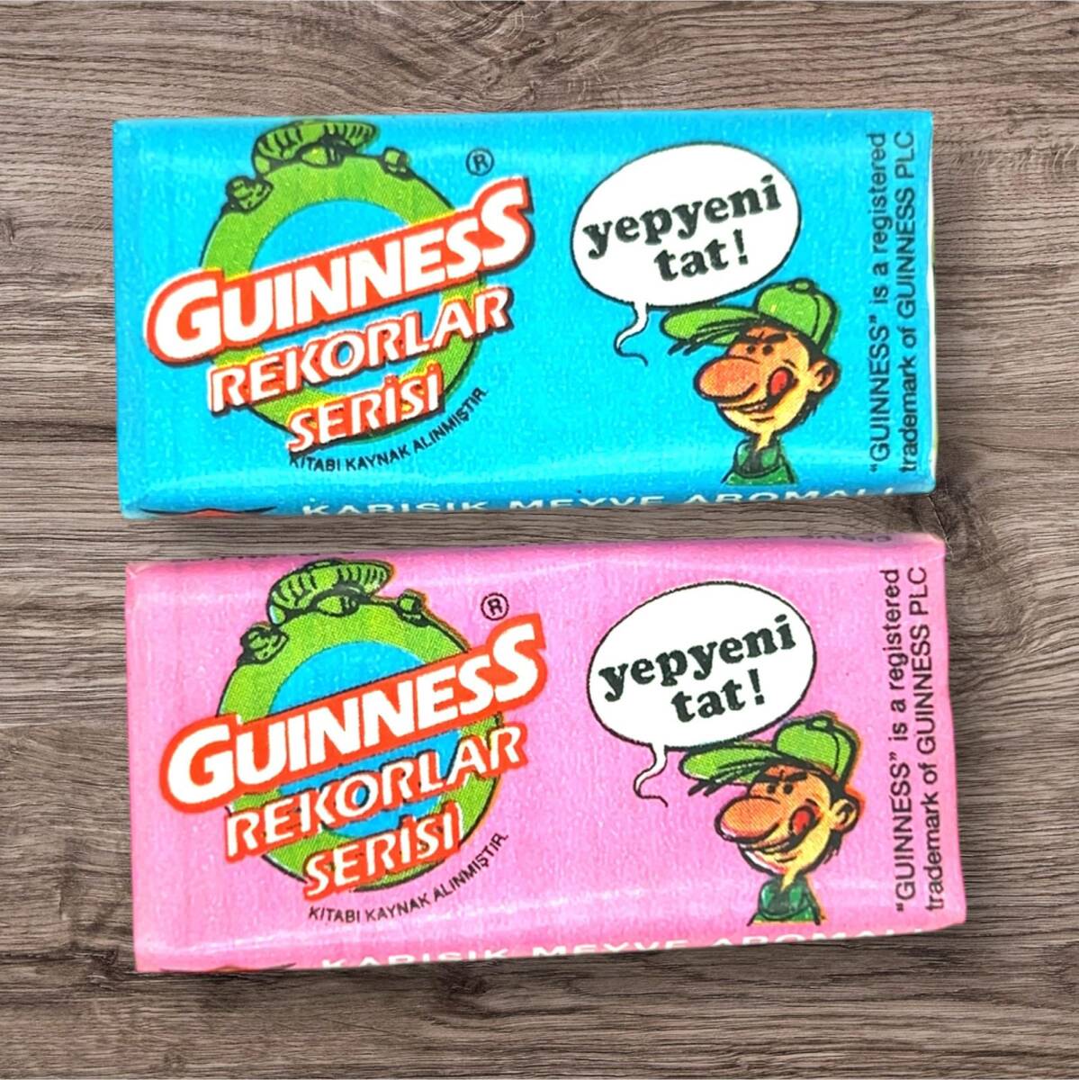 GUINNESS REKORLAR SERİSİ (DANDY) 1991 Şekerli Sakız Ful Set # SKZ1855 - 3