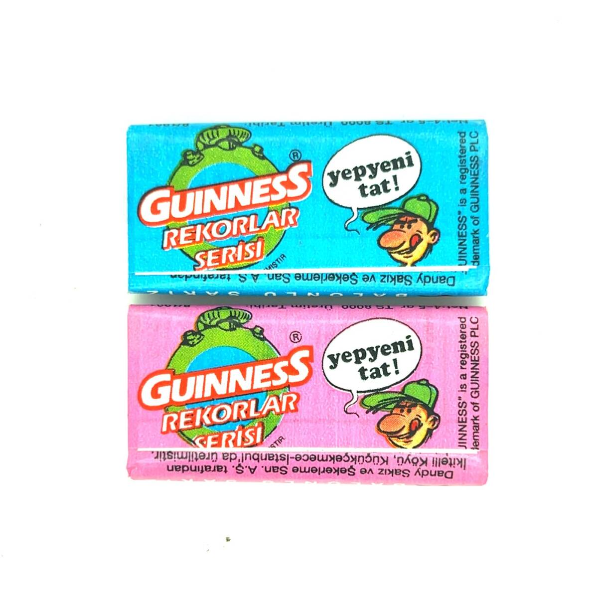 GUINNESS REKORLAR SERİSİ (DANDY) 1991 Şekerli Sakız Ful Set # SKZ1855 - 1