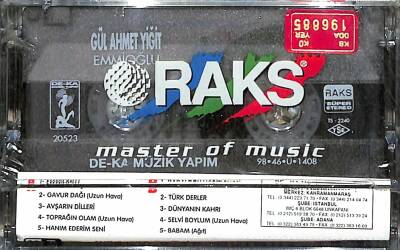 Gül Ahmet Yiğit - Emmioğlu Kaset (Sıfır) KST24556 - 2