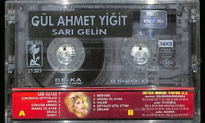 Gül Ahmet Yiğit - Sarı Gelin Kaset (Sıfır) KST24552 - 4