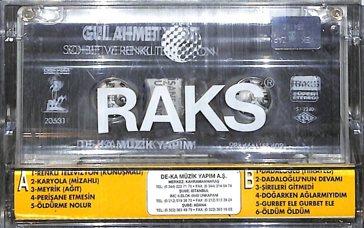 Gül Ahmet Yiğit - Sohbet ve Renkli Televizyon Kaset (Sıfır Kaset) KST29637 - 2