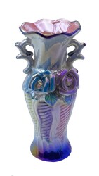 Gül Desenli Porselen Vazo AOB1644 - Gökçekoleksiyon