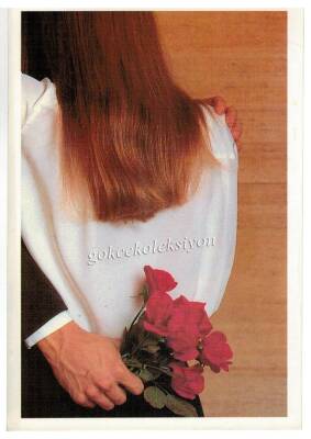 Gül Temalı Kartpostal KRT2724 - 1