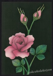 Gül Temalı Kartpostal KRT2999 - Gökçekoleksiyon