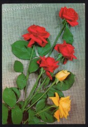 Gül Temalı Kartpostal KRT3155 - Gökçekoleksiyon