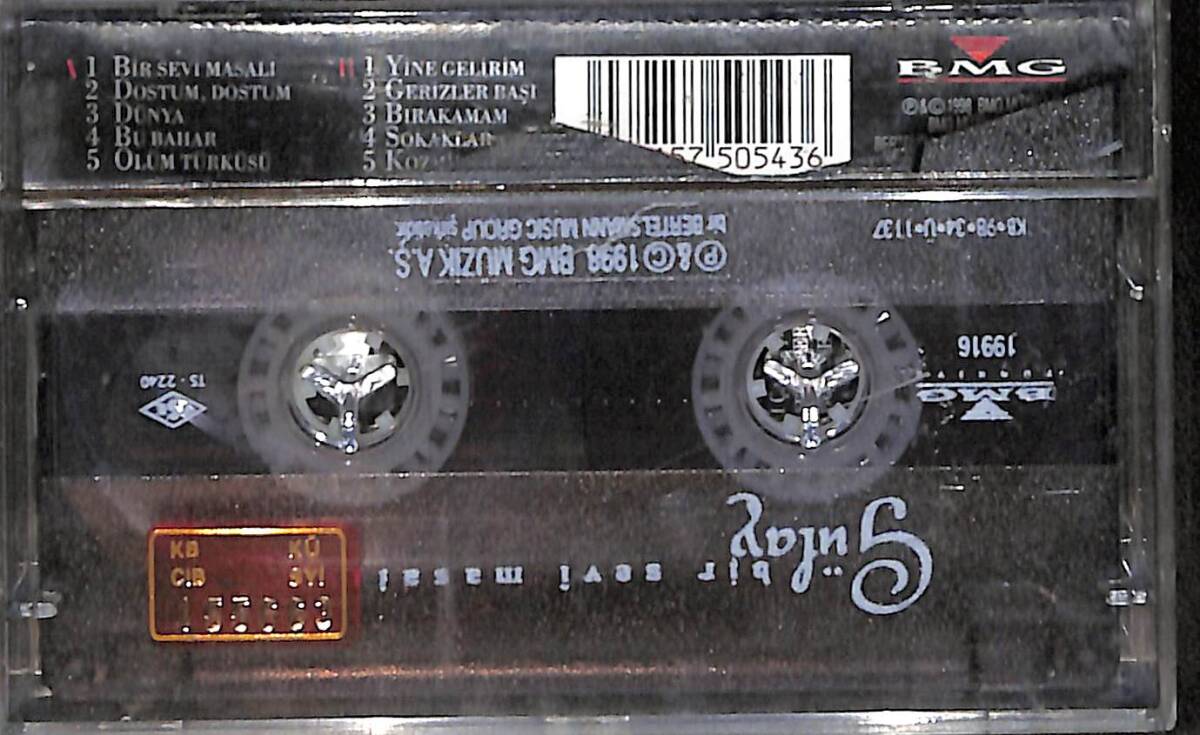 Gülay - Bir Sevî Masalı Orijinal Kaset (İkinci El) * Kırmızı Bandrol * KST30894 - 2
