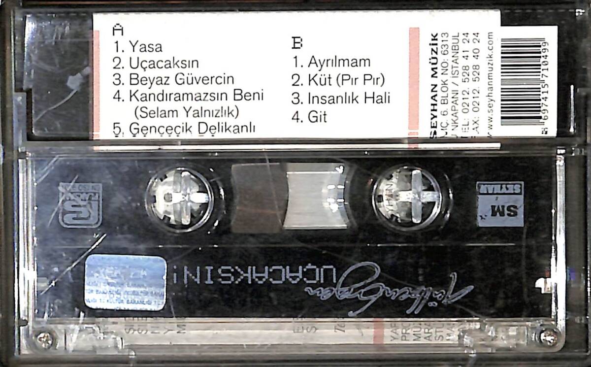 Gülben Ergen - Uçacaksın Kaset (İkinci El) KST27356 - 2