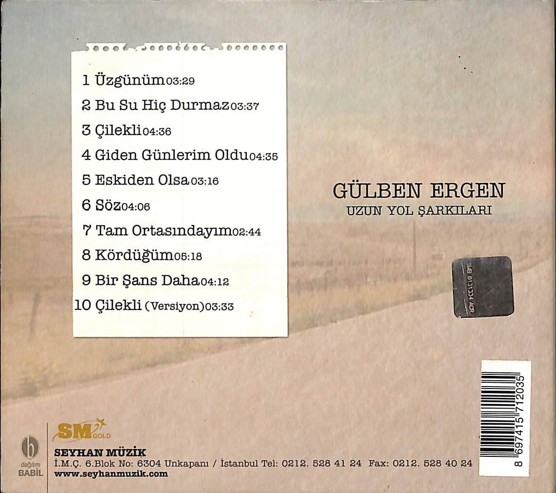 Gülben Ergen - Uzun Yol Şarkıları CD (İkinci El) CD5655 - 2