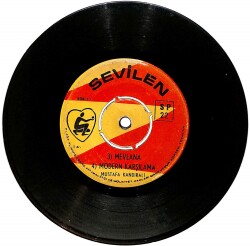 Mustafa Kandıralı - Mevlana / Modern Karşılama /Güller Arası / Bahriye Çiftetellisi PLAK (10/5.5) PLK24794 - Gökçekoleksiyon