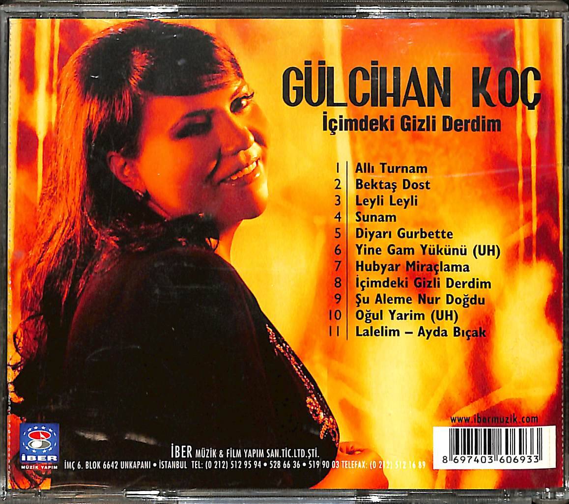 Gülcihan Koç - İçimdeki Gizli Derdim CD (İkinci El) CD4961 - 2