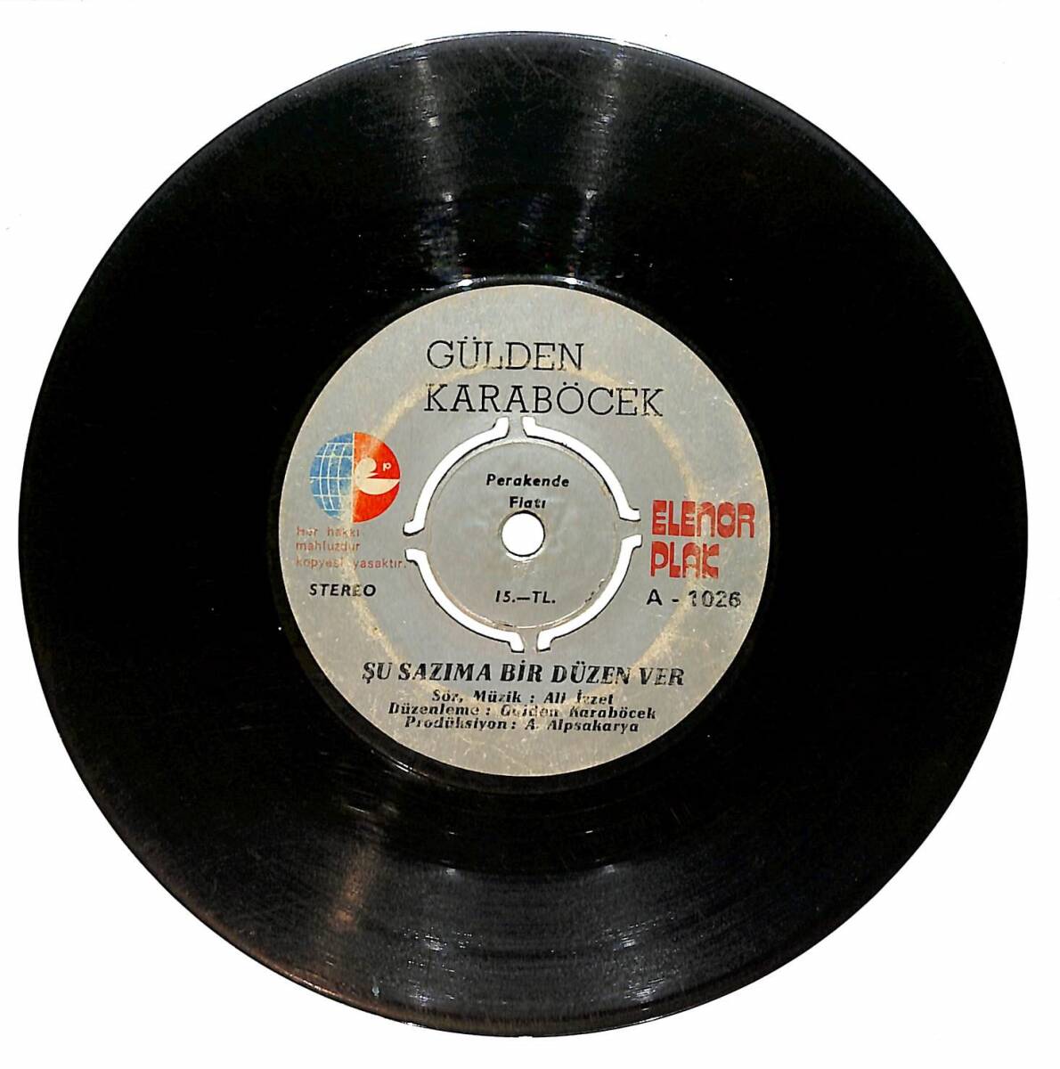 Gülden Karaböcek ‎– Şu Sazıma Bir Düzen Ver & Gitme Durnam PLAK (10/6) PLK26382 - 1