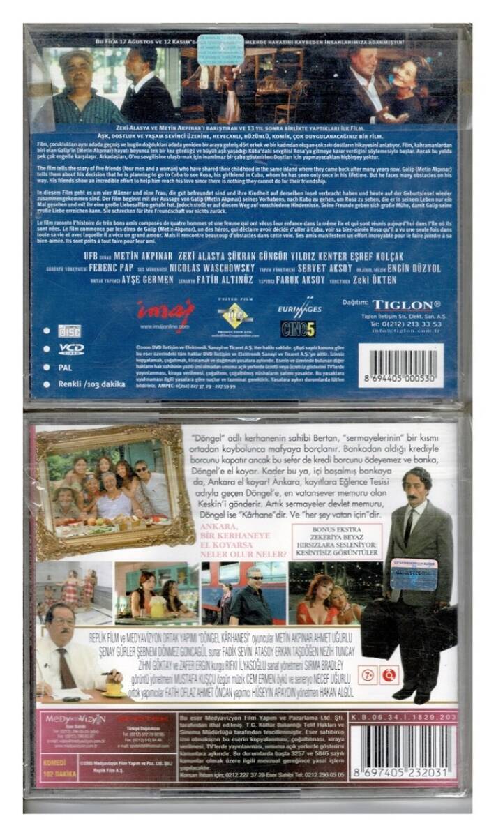 Güle Güle Döngel Karhanesi - 2 Adet VCD Film VCD808 - 2