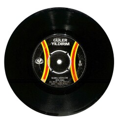 Güler Yıldırım - Ömrüm / Kara Gözlüm Ağlama Plak (10/6.5) PLK21478 - 2