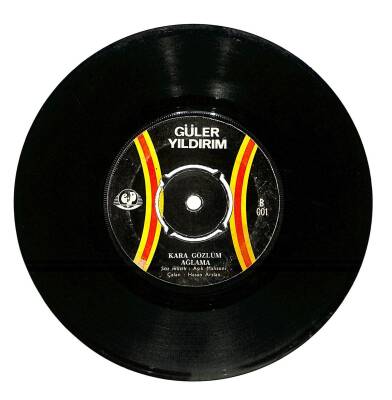 Güler Yıldırım - Ömrüm / Kara Gözlüm Ağlama Plak (10/6.5) PLK21478 - 2