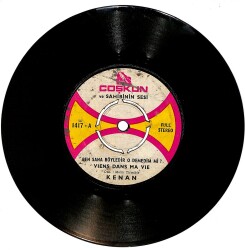 Kenan - Ben Sana Böyledir O Demedim Mi ? / Viens Dans Ma Vie Plak (10/6.5) PLK25296 - Gökçekoleksiyon