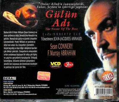 Gülün Adı VCD (108.5) VCD23224 - 2