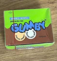 GUMBY (DANDY) 1998 Şekerli Sakız Açılmamış Kutu # SKZ1825 - 2