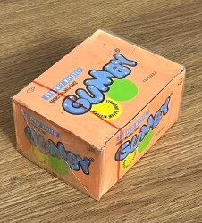 GUMBY (DANDY) 1998 Şekerli Sakız Açılmamış Kutu # SKZ1824 - 6