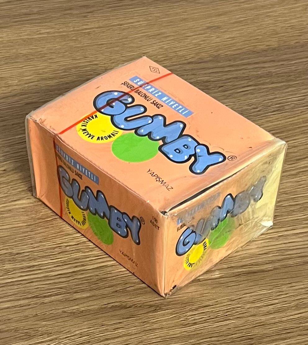 GUMBY (DANDY) 1998 Şekerli Sakız Açılmamış Kutu # SKZ1824 - 3