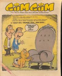 Gümgüm Haftalık Mizah Dergisi Sayı24 28 Nisan 1986 NDR21651 - Gökçekoleksiyon