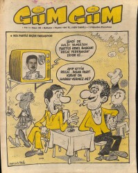 Gümgüm Haftalık Mizah Dergisi Sayı39 11Ağustos 1986 NDR21666 - Gökçekoleksiyon