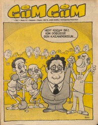 Gümgüm Haftalık Mizah Dergisi Sayı41 25 Ağustos 1986 NDR21634 - Gökçekoleksiyon