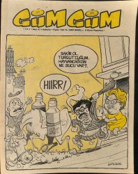 Gümgüm Haftalık Mizah Dergisi Sayı47 6 Ekim 1986 NDR21671 - Gökçekoleksiyon