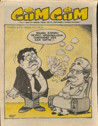 Gümgüm Haftalık Mizah Dergisi Sayı49 20 Ekim 1986 NDR21670 - Gökçekoleksiyon