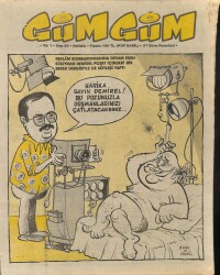 Gümgüm Haftalık Mizah Dergisi Sayı50 27 Ekim 1986 NDR21669 - Gökçekoleksiyon