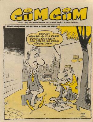 Gümgüm Haftalık Mizah Dergisi Sayı51 3 Kasım 1986 NDR21657 - 1