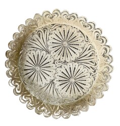 Gümüş Kaplama Tepsi AOB3786 - Gökçekoleksiyon