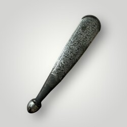 Gümüş Savatlı Çerkez Kama Kını Aparatı AOB6027 - 5