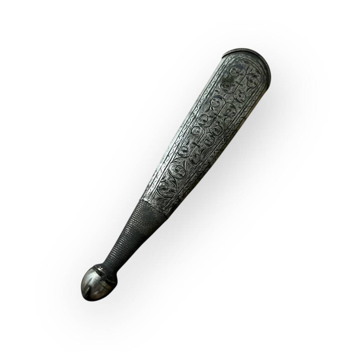 Gümüş Savatlı Çerkez Kama Kını Aparatı AOB6027 - 1