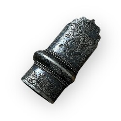 Gümüş Savatlı Çerkez Kama Aparatı AOB6028 - Gökçekoleksiyon