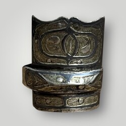 Gümüş Savatlı Çerkez Kama Aparatı AOB6029 - 2