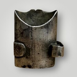 Gümüş Savatlı Çerkez Kama Aparatı AOB6029 - 4