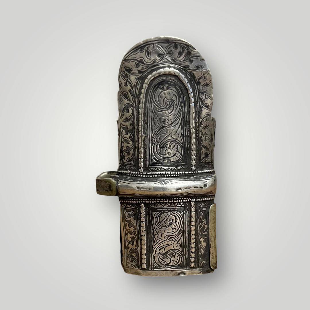 Gümüş Savatlı Çerkez Kama Aparatı AOB6030 - 5