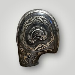 Gümüş Savatlı Çerkez Kılıç Aparatı AOB6031 - 2