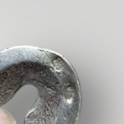 Antika Savat İşçilikli Damgalı Gümüş Kemer – Çok Yüksek Gramaj Nadir Parça AOB6017 - 5