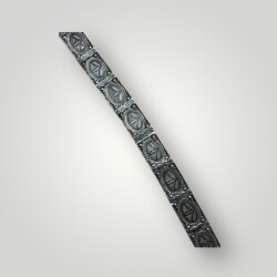 Antika Savat İşçilikli Damgalı Gümüş Kemer – Yüksek Gramaj Koleksiyonluk AOB6018 - 4