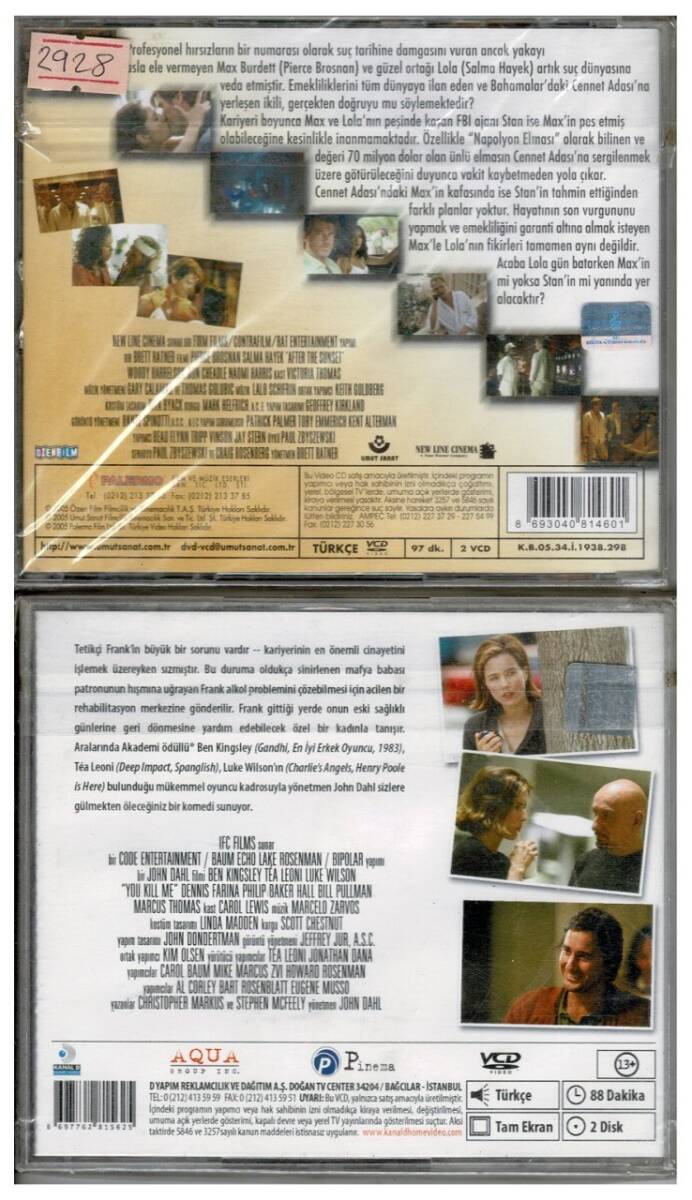 Gün Batarken Beni Deli Etme - 2 Adet VCD Film VCD931 - 2