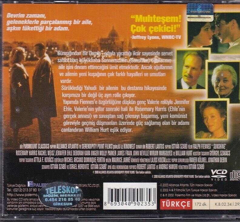 Gün Işığından Bir Damla VCD Film VCD9486 - 2