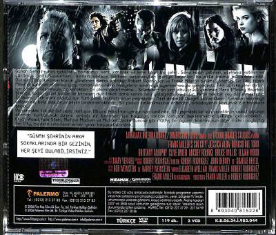 Günah Şehri ( Sın Cıty) VCD Film (108) VCD20909 - 2