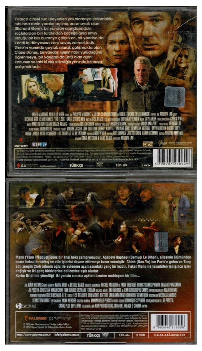 Günahkarlar (Richard Gere) Öfke - 2 Adet VCD Film VCD1179 - 2