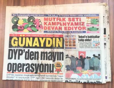 Günaydın 4 Mayıs 1996 - Dypden Mayın Operasyonu GZ1691 - 2