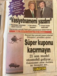 Günaydın Bayram Neşesi Dergisi - Levent Kırca - Oya Başar - Müjdat Gezen - Zeki Alasya - Cüneyt Arkın - Hülya Avşar - Perihan Savaş - Zeki Müren NDR90510 - 2