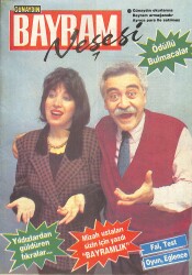 Günaydın Bayram Neşesi Dergisi - Levent Kırca - Oya Başar - Müjdat Gezen - Zeki Alasya - Cüneyt Arkın - Hülya Avşar - Perihan Savaş - Zeki Müren NDR90510 - 1
