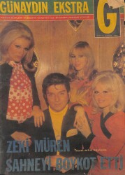 Günaydın Ekstra Dergisi 5 Ekim 1969 Sayı : 44 - Zeki Müren Sahneyi Boykot Etti - Türkan Şoray - Pamela Tiffin - Leyla Sayar NDR88100 - Gökçekoleksiyon